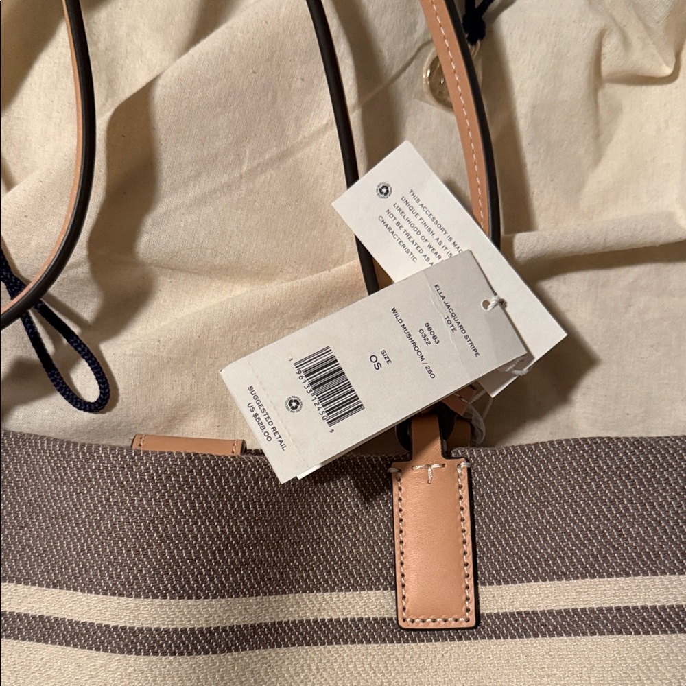 Tory Burch Beige and Brown Tote Bag - Picture 2 of 4